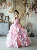 カラードレスの撮影